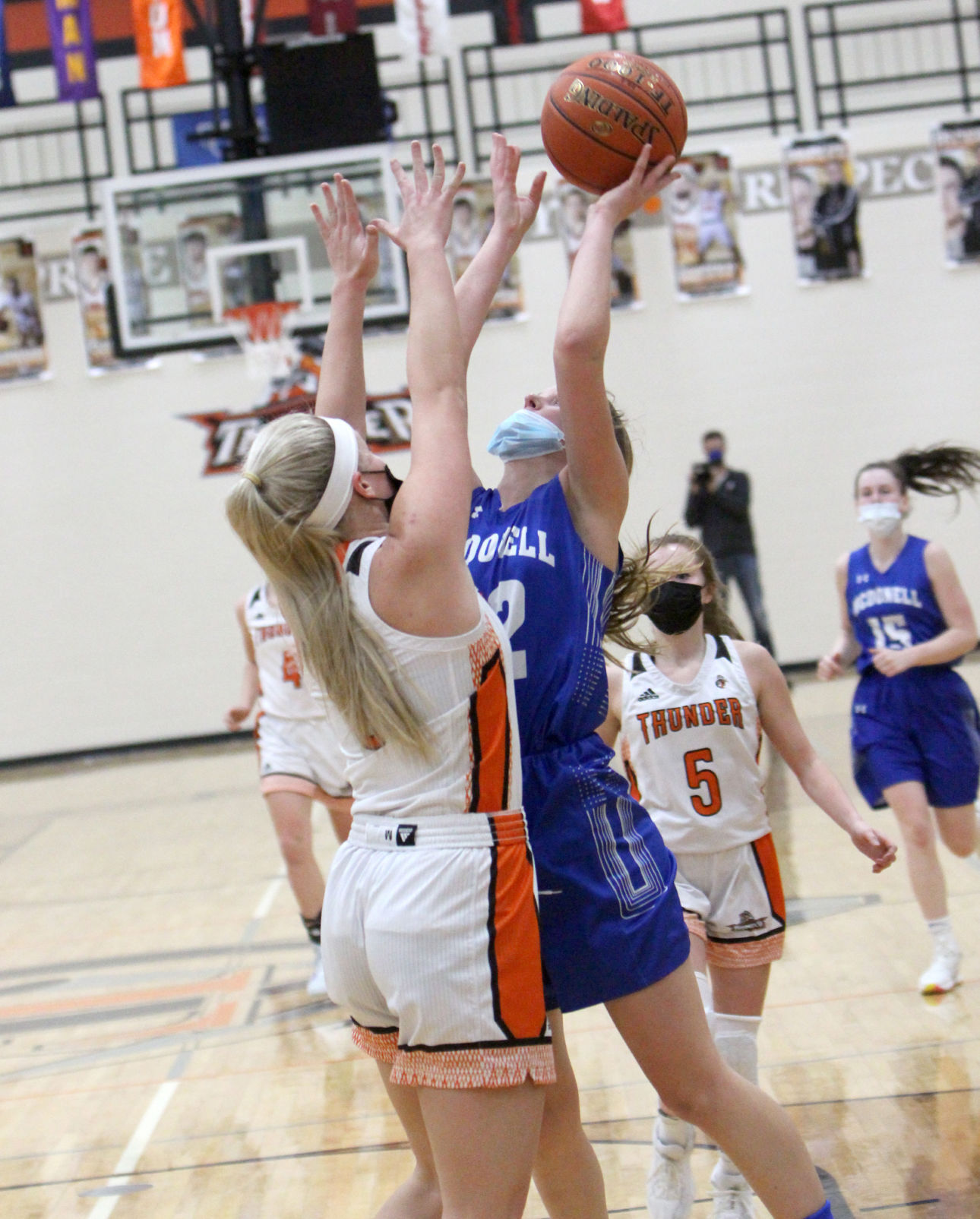 McDonell at Osseo-Fairchild girls basketball 1-11-21